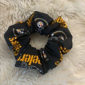 New NFL Pittsburgh Steelers Handmade Hair Scrunchie